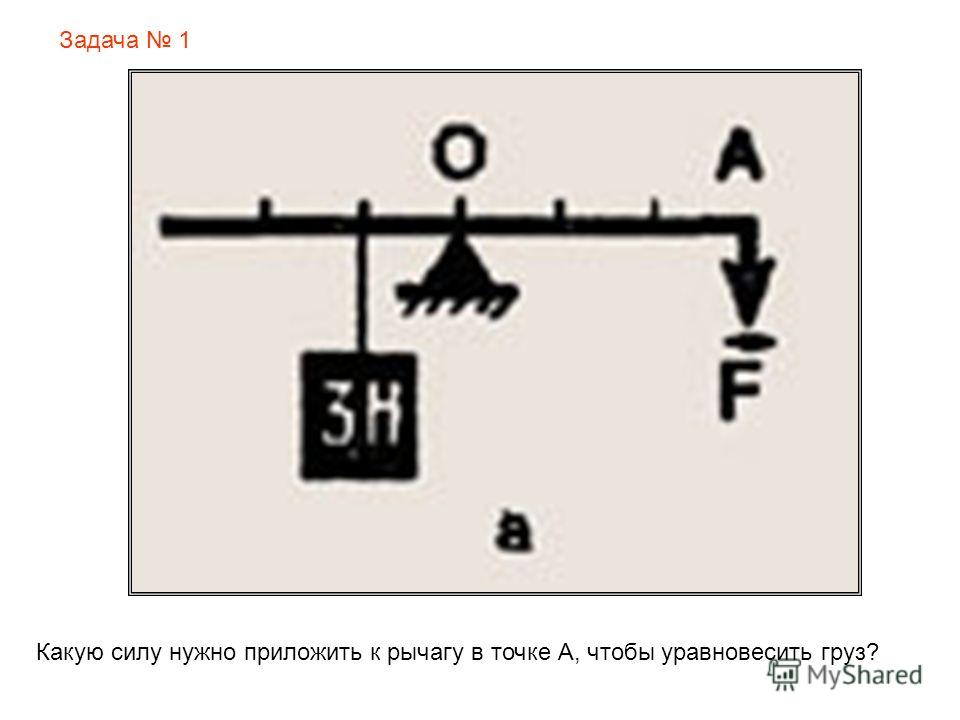 Какая сила приложена к. Какую силу надо приложить к рычагу. Сила приложенная к рычагу. Какую силу надо приложить к рычагу в точке в. Силы приложенные к рычагу рычаге.